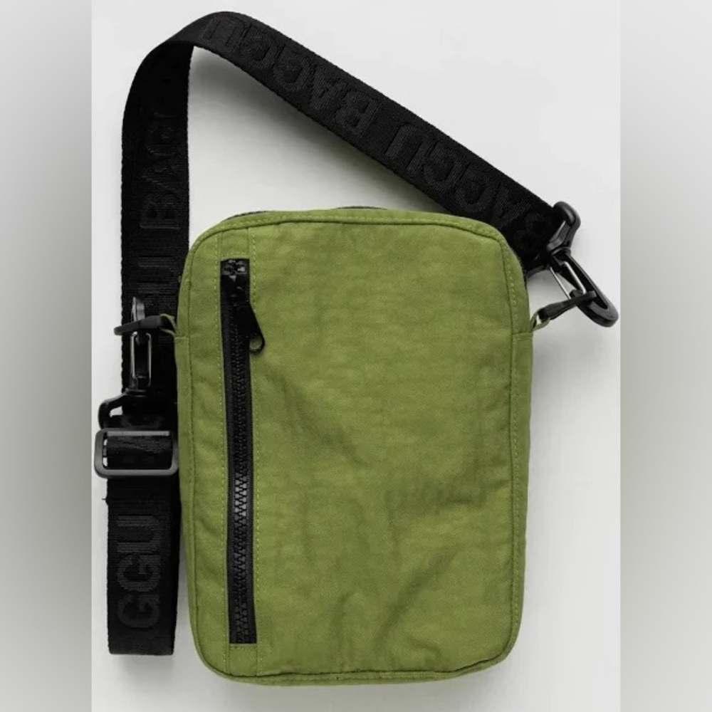 Baggu Green Crossbody Bag (Unisex)